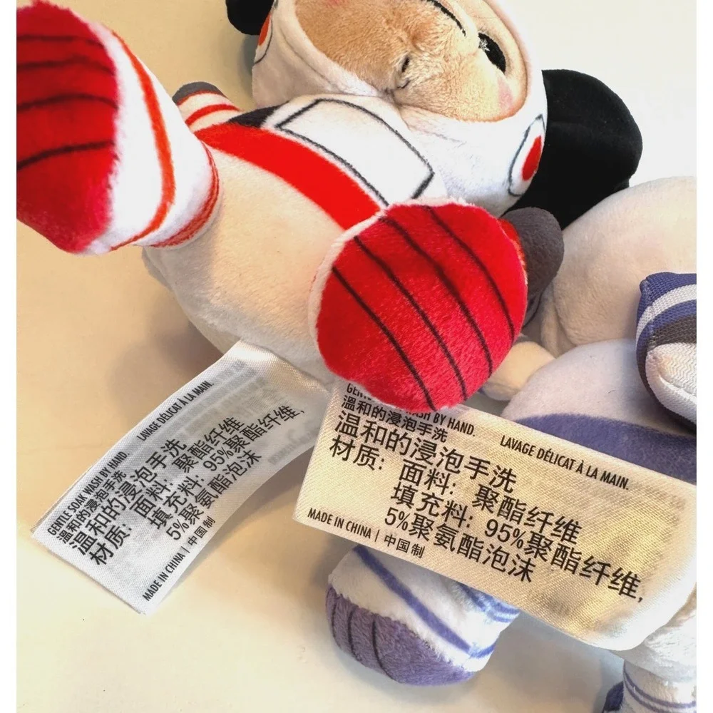 NEW Disney Wishables Space Mountain Series Mickey & Minnie Astronauts Plush Set